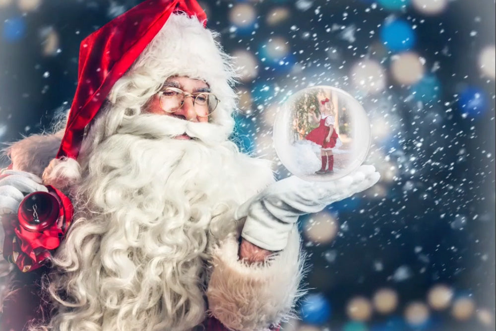 Santa Snow Globe