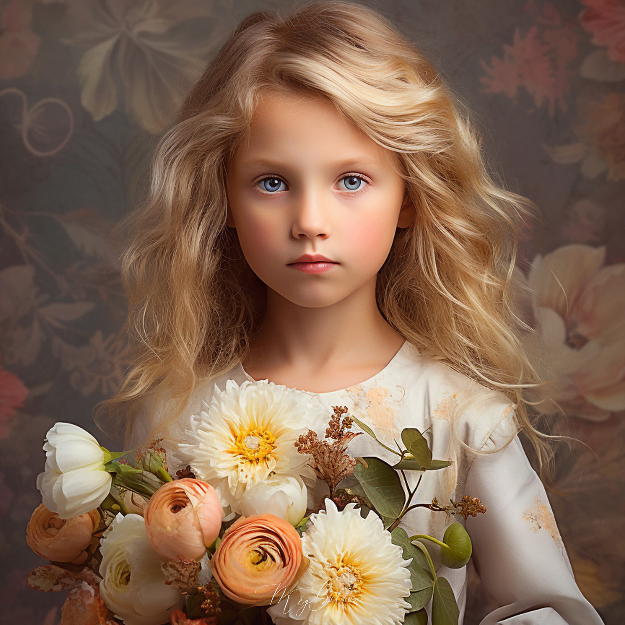 Fine Art Girls Portrait Asset Pack