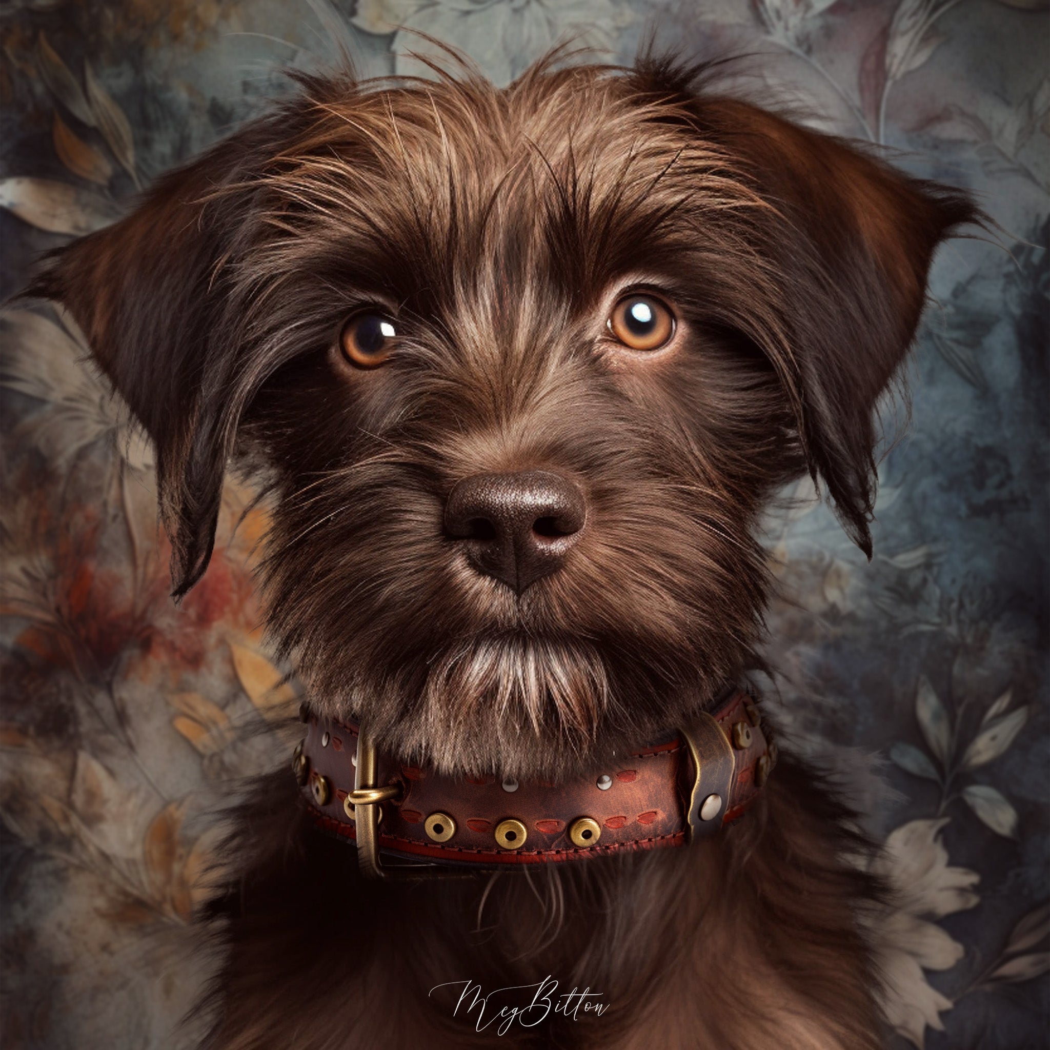Fine Art Pup Portrait Asset Pack