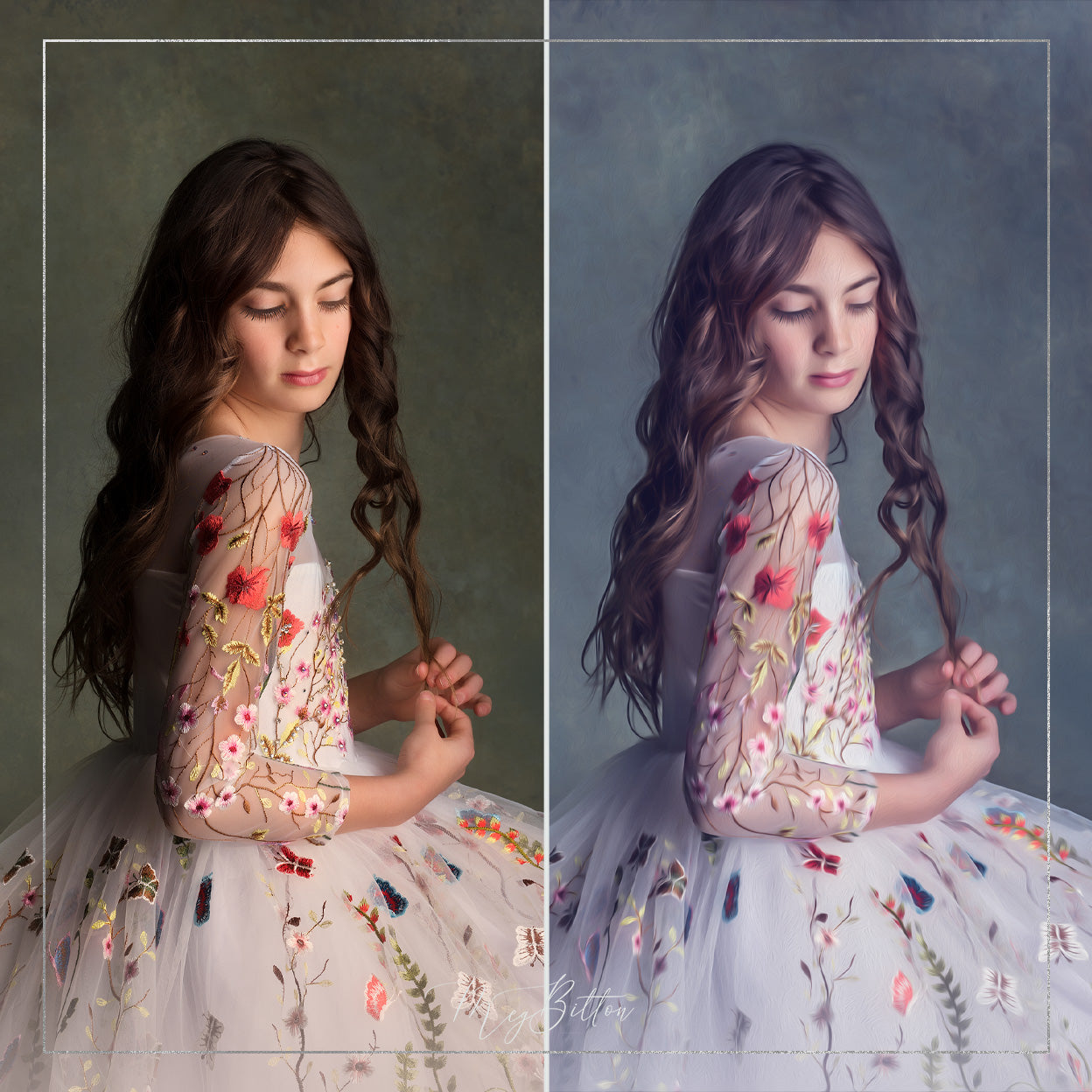 Winter Painterly Illustrated Action