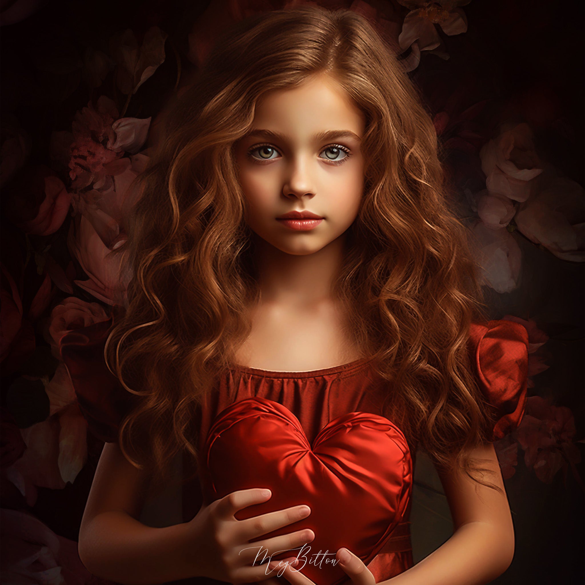 Valentine's Fine Art Portrait Asset Pack