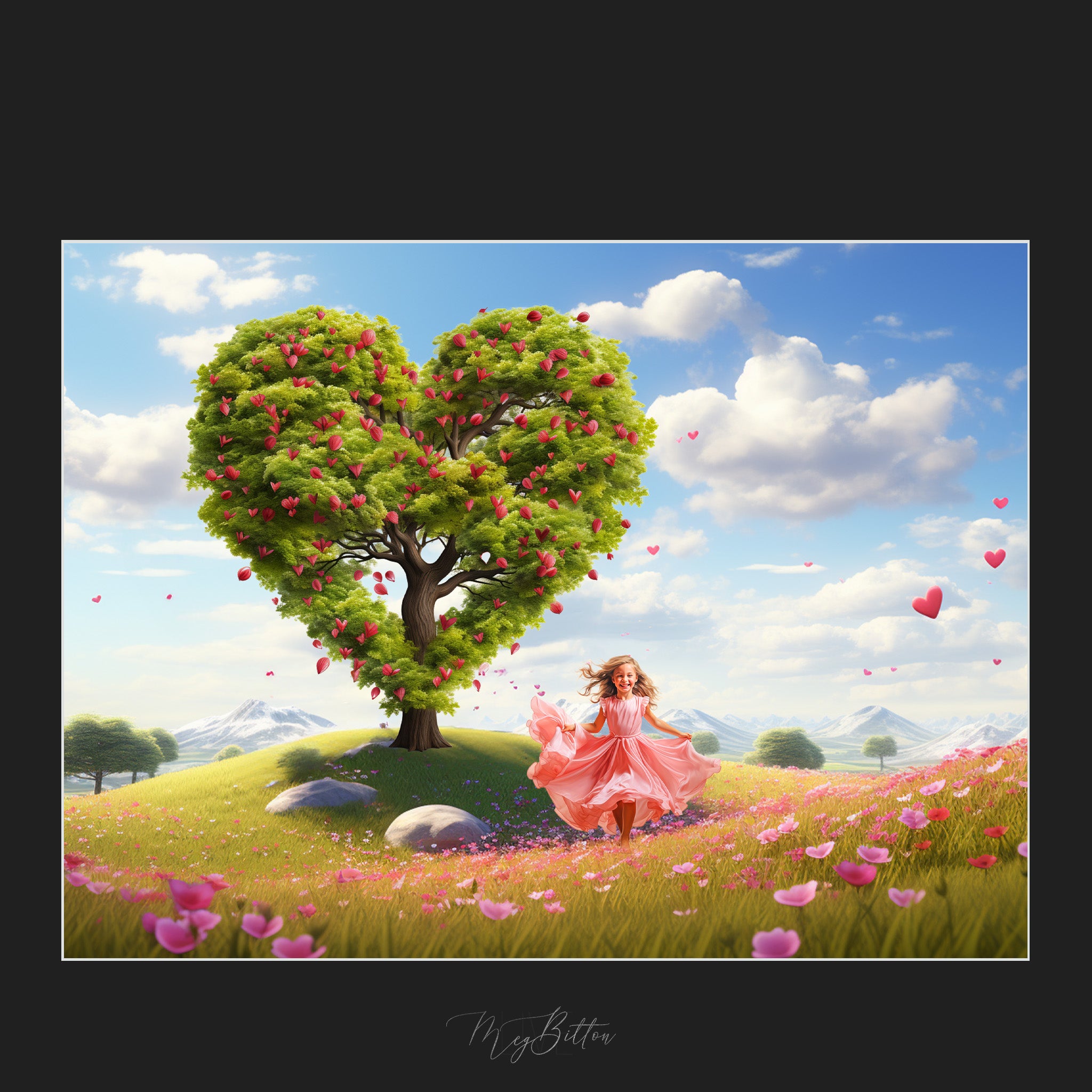 Magical Heart Tree Overlays