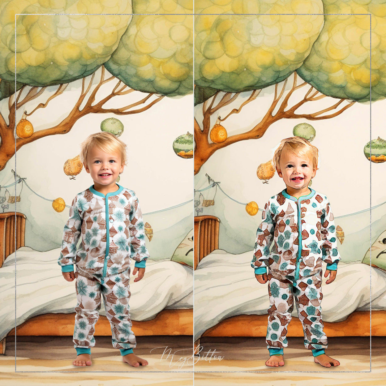 Magical Watercolor Subject Action