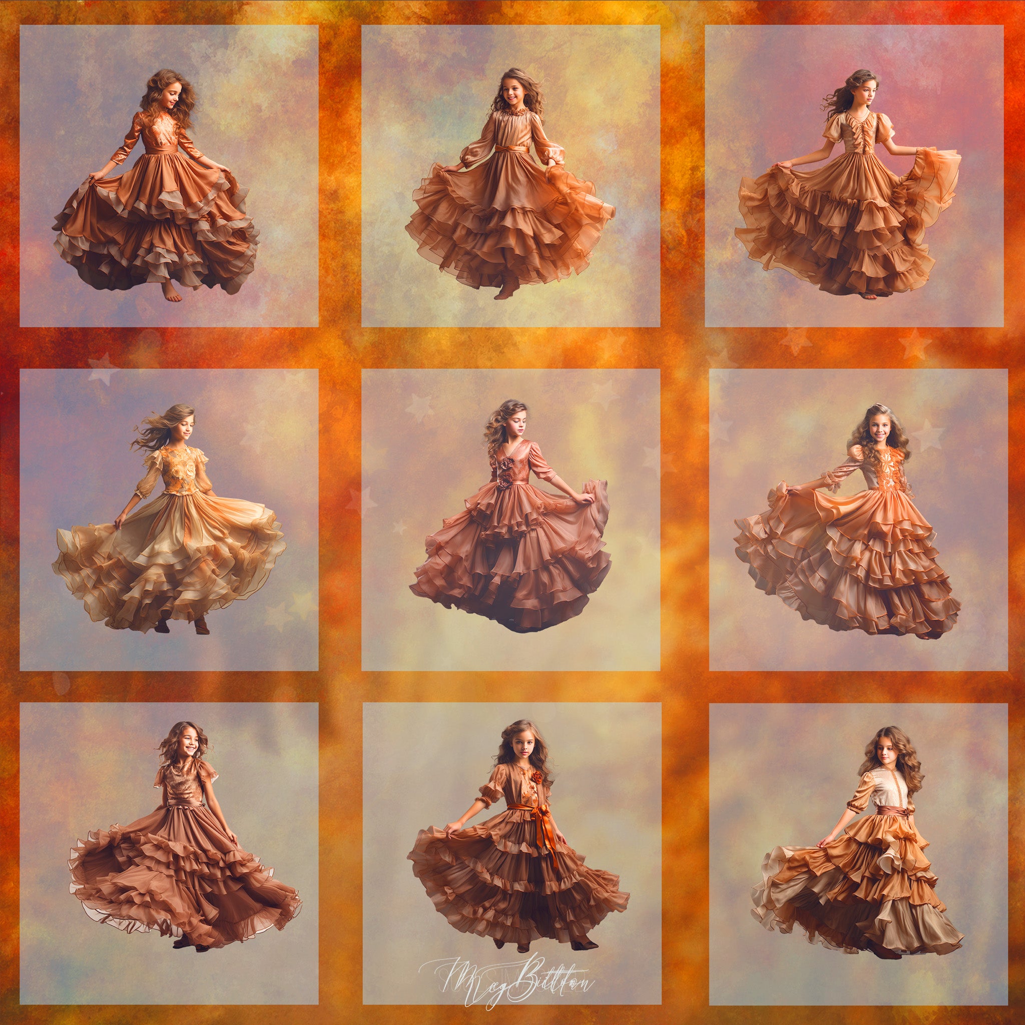 Magical Twirling Model Overlays