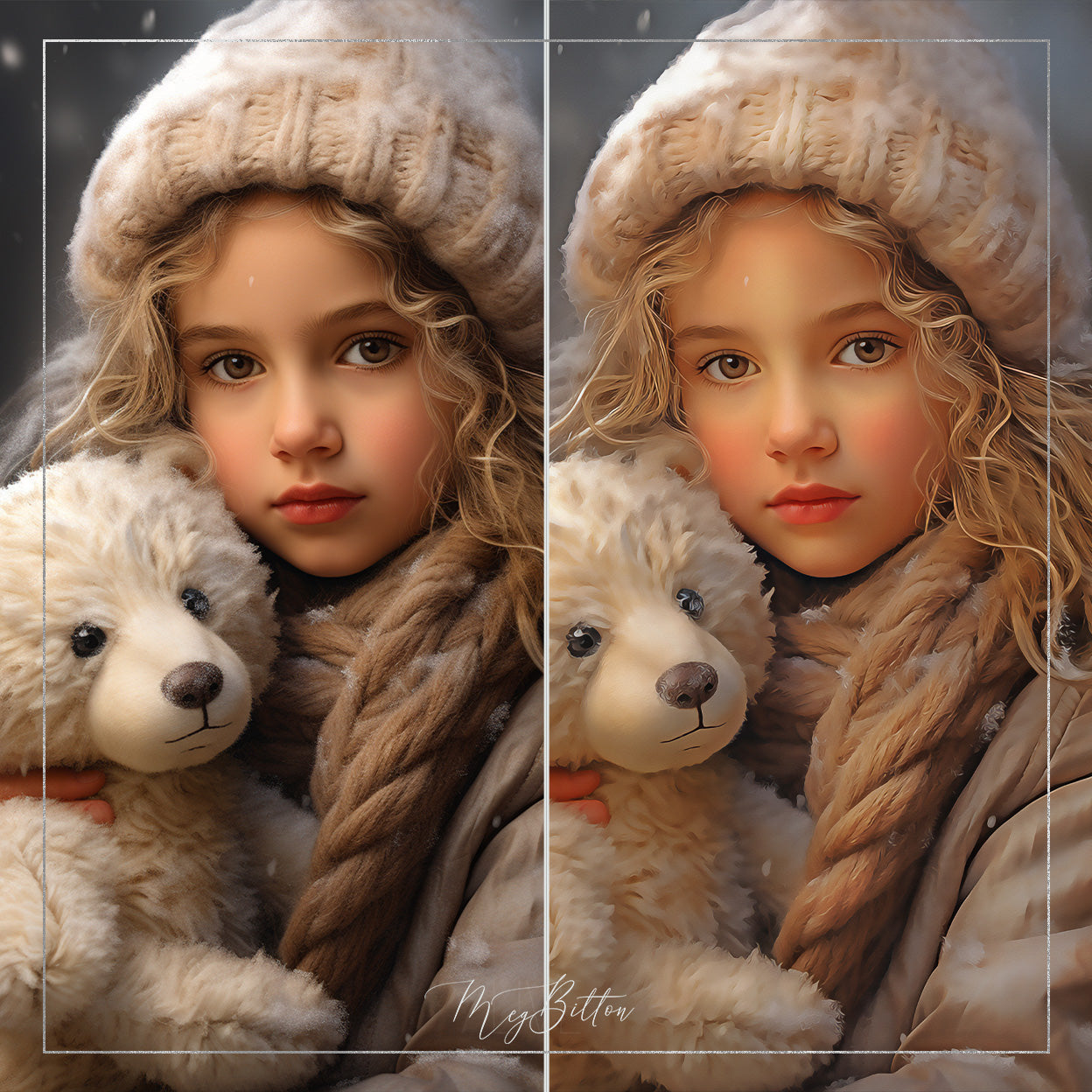 Illustrated Painterly Action