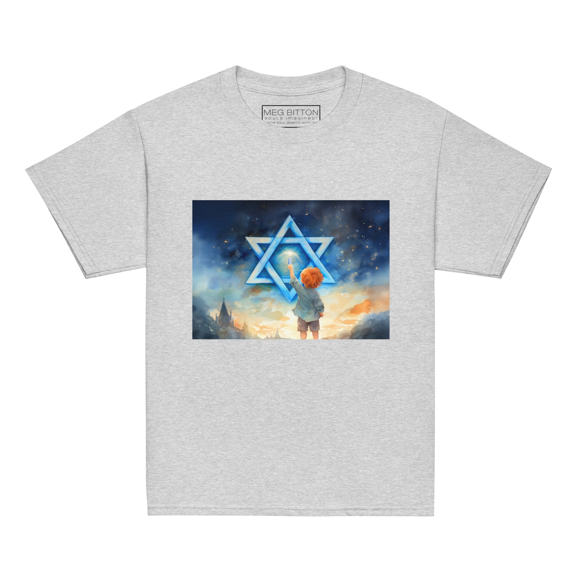 Am Yisrael Chai - Youth 100% Heavy Cotton T-Shirt