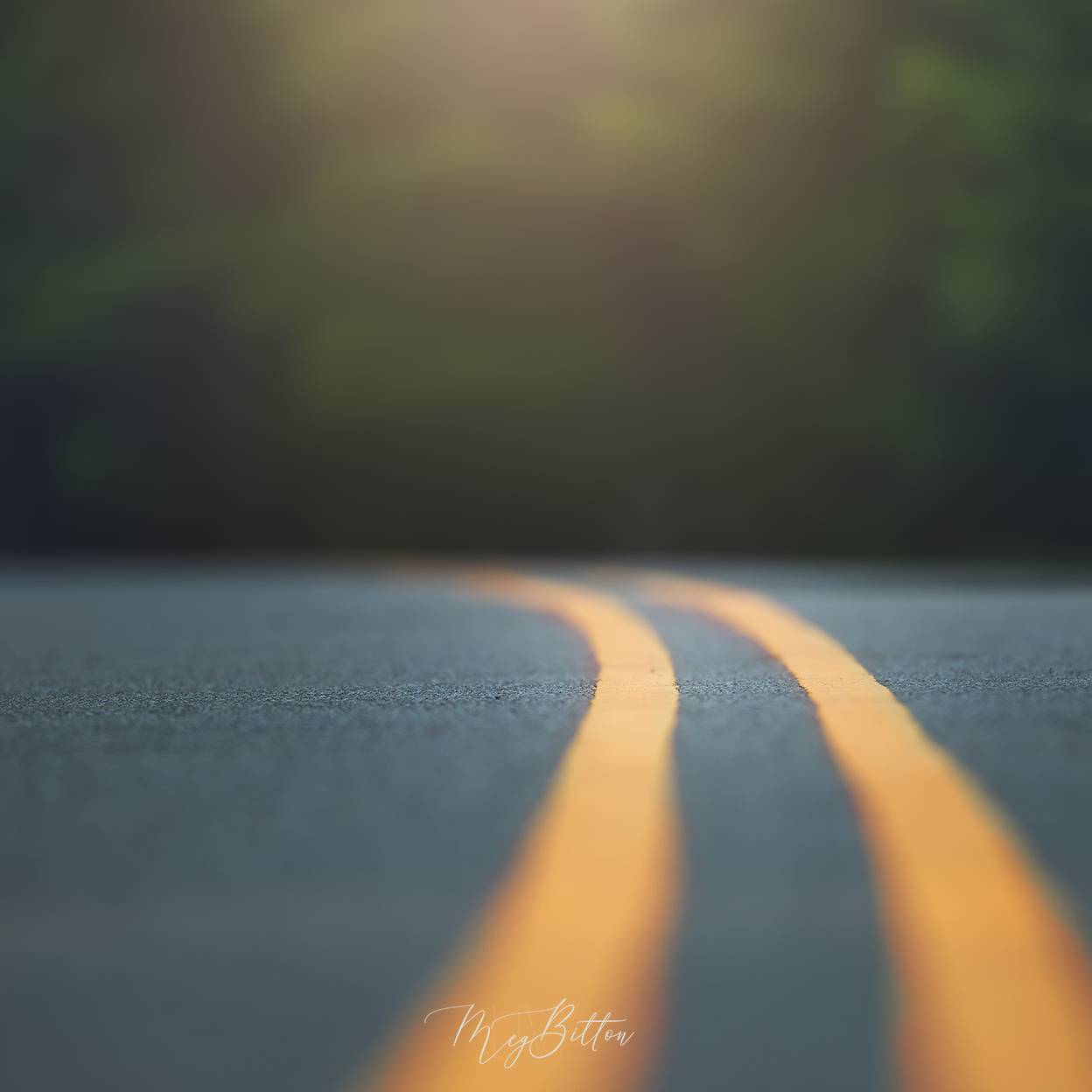 Digital Background: Open Road