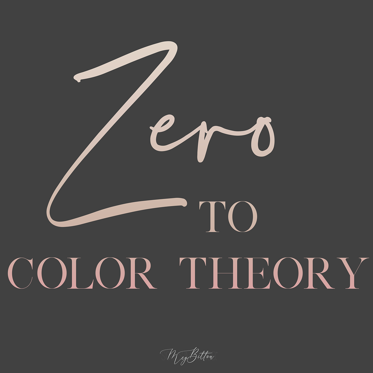 Zero to Color Theory